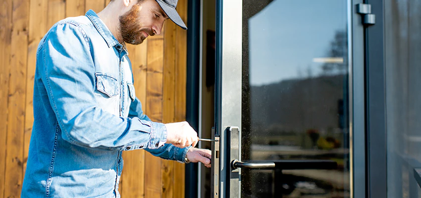 Frameless Glass Storefront Door Locks Replacement in San Fernando, CA